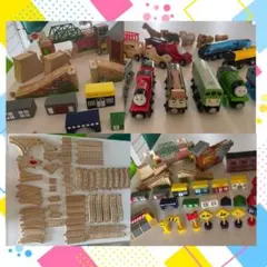 きかんしゃトーマス　木製　列車　レール　セット