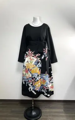 2025年最新】加賀友禅のロングワンピースの人気アイテム - メルカリ