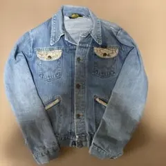 70s big smith holstein denim jacket - メルカリ