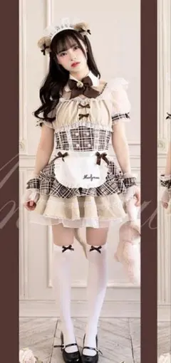 Malymoon 【藤咲凪着用】ロイヤルチェックキティメイドのサムネイル