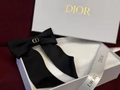 Dior Twist リボンバレッタ ブラック