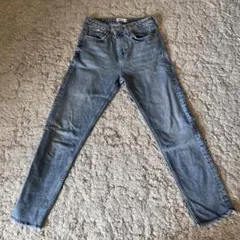 ZARA ライトブルーデニム ストレートレッグ