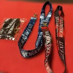 WORKERZ EXIT ネクストワーカーズ　 ストラップ３本セット赤青黒