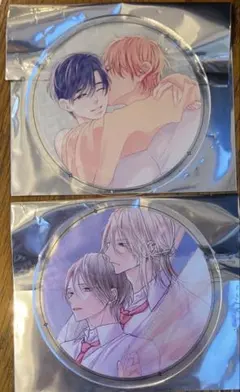 momentアメイロ グラッテ つばき&あがた愛&あまきいお アクリルコースター