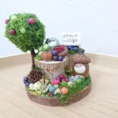 どんぐりアート ぽむりんのちいさな幸せ 〜木の実のごちそう時間〜