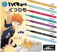 ハイキュー!! ガチャ くつひも（白鳥沢）とエコバッグ（梟谷）
