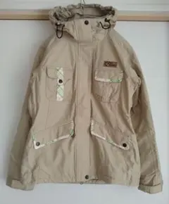 IGNIO スキーウェア【S】上のみ ベージュ