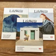 UNIQLO LifeWear magazine 10.11.12 3冊セット