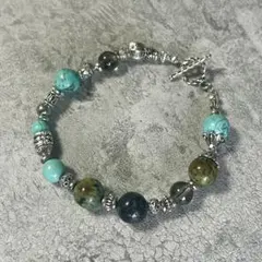 インディアンジュエリー　ターコイズ　ブレスレット　ナバホ