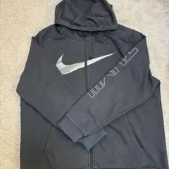 Nike Dri-FIT ダークグレー ジップパーカー XXL