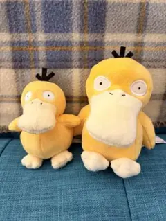ポケモン コダック ぬいぐるみ マスコット 2種セット