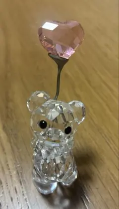 SWAROVSKI スワロフスキー クリスベア I love you - メルカリ