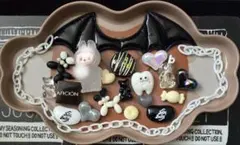 デコレーション パーツ 白色 黒色系 まとめ売り