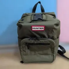 HUNTER ハンター ロールトップ バックパック リュック カーキ 防水 美品のサムネイル