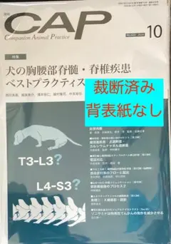 獣医雑誌　CAP　2024年10月号　裁断済み