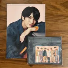 正門良規　クリアファイル　Aぇ! group ステッカー　'21夏　セット