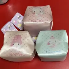 サンリオキャラクターズ キューブポーチ 3種セット 匿名配送