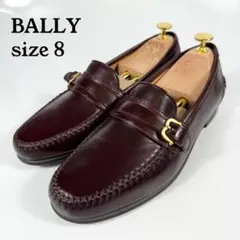BALLY バリー　コインローファー（8）革靴　バーガンディー　Loaferのサムネイル