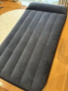 INTEX エアマットレス グレー 電動ポンプ内蔵