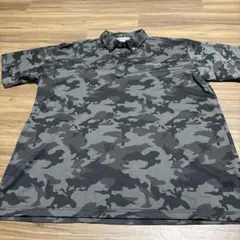 Kaepa ポロシャツ カモフラ柄 ボタンダウン 半袖のサムネイル