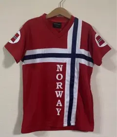【未着用】ノルウェー代表 ユニホーム Lサイズ　1998年モデル　タグ、ネーム無 未着用】ノルウェー代表 ユニホーム Lサイズ1998年モデルタグ、ネーム無