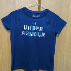UNDER ARMOUR ネイビー Tシャツ YLG