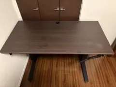 マーフィー2 ニトリ　昇降デスク　ダークブラウン ☆【美品】ニトリ 昇降デスク ダークブラウン