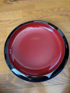 会津塗り　盛皿