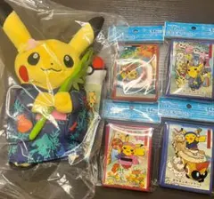 ポケモンセンタートウホク まつりごっこ ピカチュウ 七夕まつり 5点セット