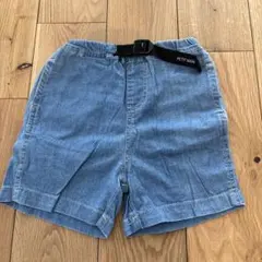 petit main デニムブルー ハーフパンツ