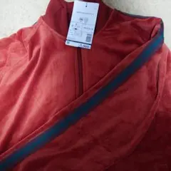 ワークマン　ベロアトラックジャケット　L　テラコッタ