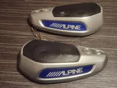 アルパイン 4way Boxスピーカー SBS1645S 動作品 ALPAINE 4way Boxスピーカー セットSBS1645S LEDライト ALPAINE 4way