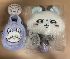 モモンガ　超まじかるちいかわ　ぬいぐるみミラー　ちいかわてのひらバッグ