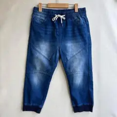 バイクスター　メンズ　クロップド　デニム　パンツ　S ジョガー