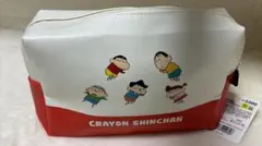 【新品】韓国ダイソー　クレヨンしんちゃん　ポーチ(大)