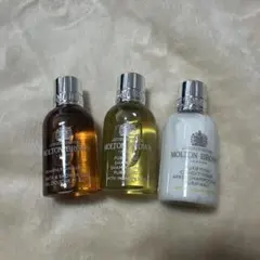 モルトンブラウン　シャワージェル/シャンプー /コンディショナー各50ml
