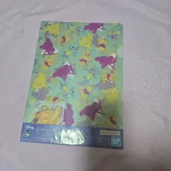 ディズニー くまのプーさん クリアファイル ステッカー 一番くじ