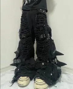DimMoire ディムモアール スタッズ カーゴパンツ パンツ - メルカリ
