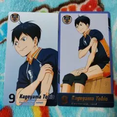 劇場版ハイキュー展 ゴミ捨て場の決戦 チケット風カード 影山 飛雄