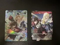 死者の大魔法使いアインズSP 慈悲深き純白の悪魔アルベドSP 2枚セット