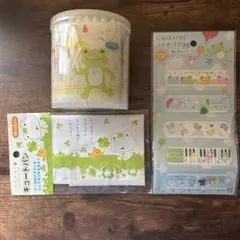 かえるのピクルス　綿棒とばんそうこう 次の日ケロリ　ばんそうこうセットのサムネイル