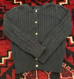 POLO RALPH LAUREN ケーブルニット カーディガン 4/4T