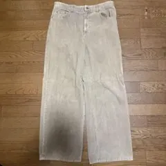 JNCO JEANS TWIN CANNONデニムパンツ ホワイトデニム 極太 - メルカリ