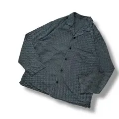 ユーロ古着　UNIQLO　パジャマシャツ　ヴィンテージ　ギンガムチェック　XL