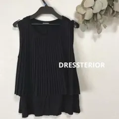 DRESSTERIOR ドレストリア プリーツ加工 レディース トップス 日本製のサムネイル