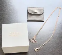 【正規品】Vivienne Westwoodオーブネックレス ピンクG 箱・袋付