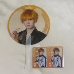 ブルステ 入場特典 うちわ 國神錬介 織部典成 クリアカード