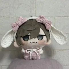 ぬい服 にじまるっと たれみみうさぎ 水色 試作品 - メルカリ
