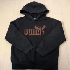PUMA ブラックパーカー 120