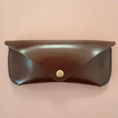 本革メガネケース ハンドメイド レザークラフト